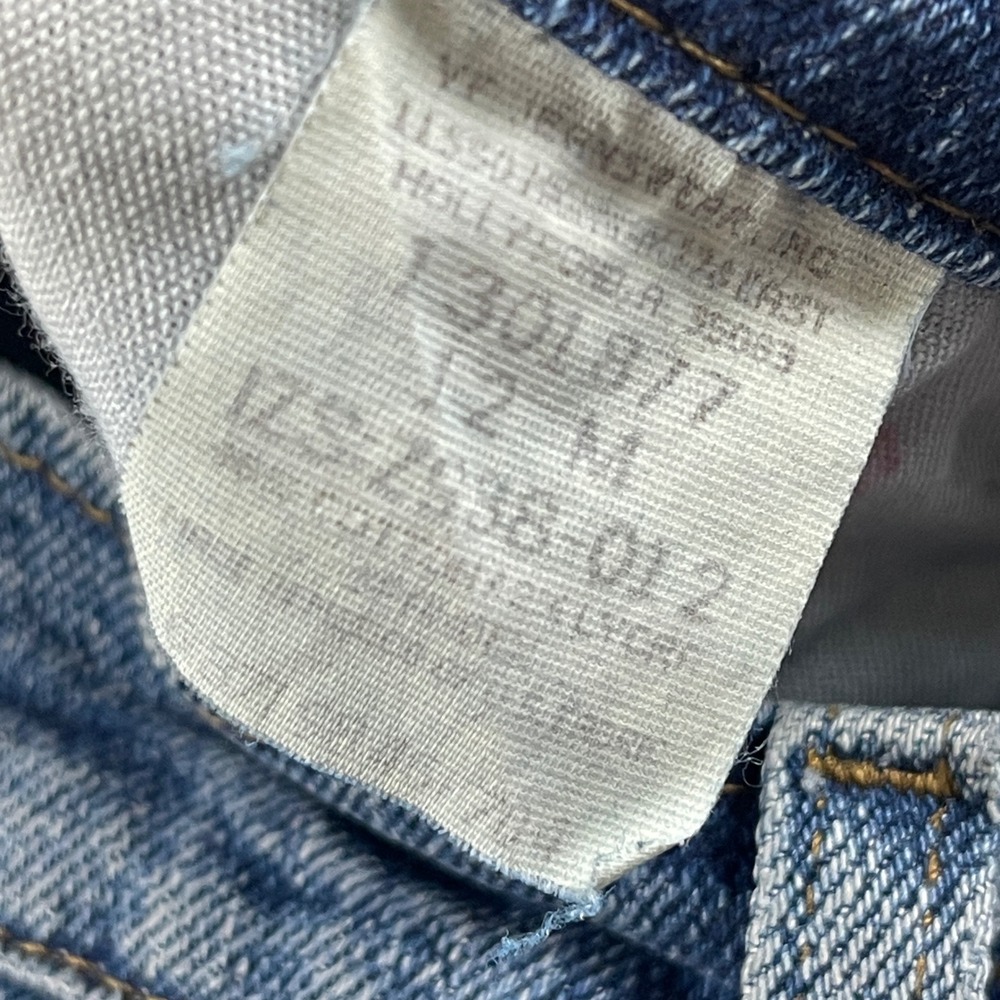 Riders by Lee Womens High Waisted Straight Leg Jeans Blue Medium Wash Size 12M - Picture 2 of 10